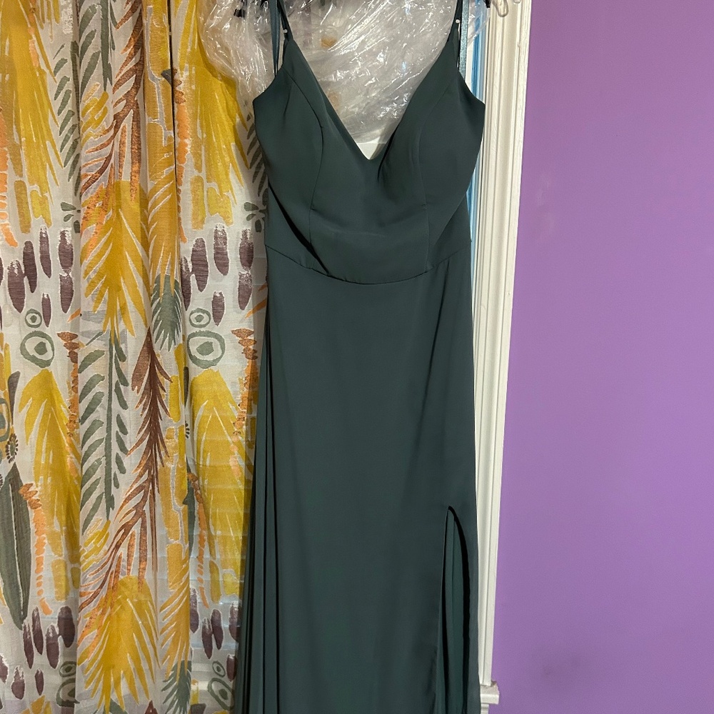 Kennedy Blue Eucalyptus Bridesmaid Dress